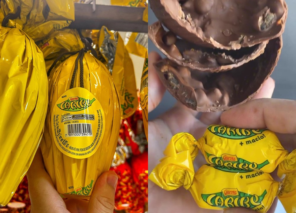 Conheça o Ovo de Páscoa Caribe da Garoto Ovo de Páscoa Caribe Garoto