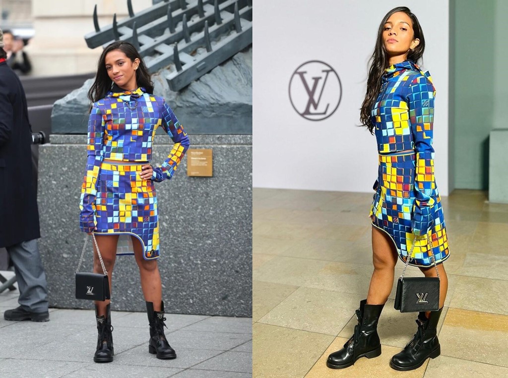 A skatista Rayssa Leal é a primeira embaixadora brasileira da grife Louis Vuitton Rayssa Leal, no desfile da Louis Vitton em Paris