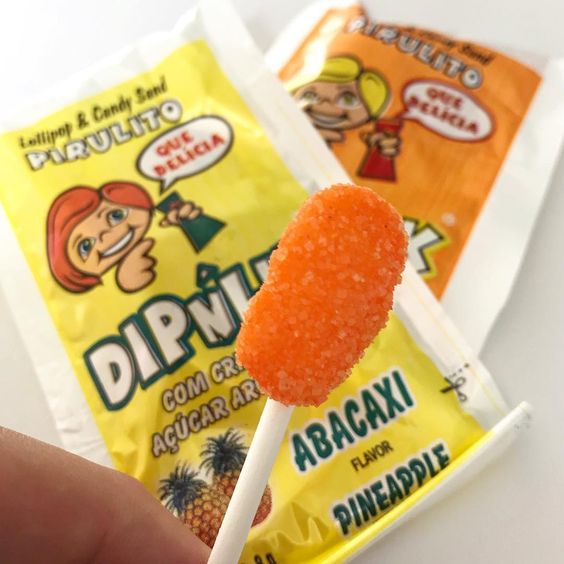 Relembre os melhores 'doces da infância' Pirulito Açucarado DipnLik