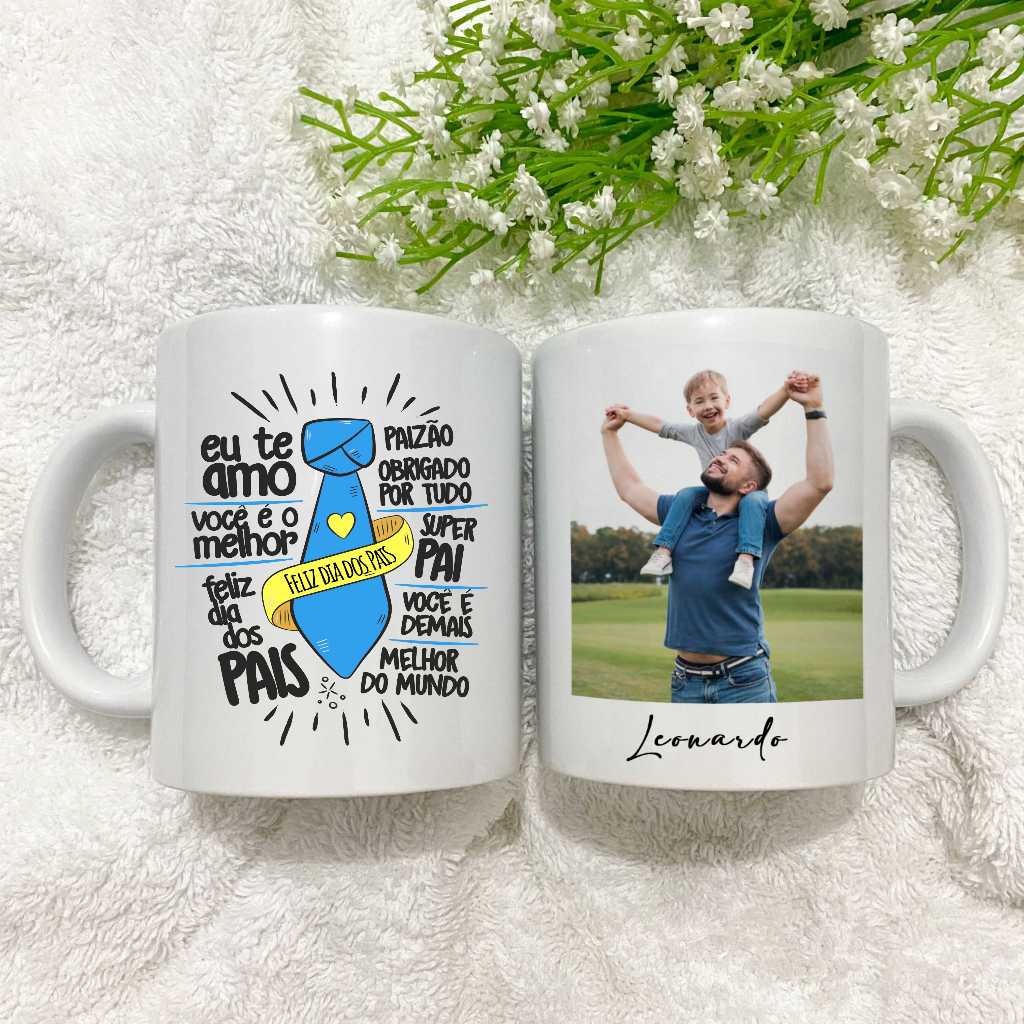 Melhores Caneca Dia dos Pais | Achadinhos na Shopee Caneca personalizada dia dos pais