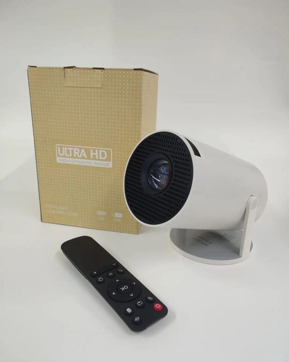 Projetor 4K HY300 Pro Magcubic | Achei na Shopee Melhor Mini Projetor 4K conheça o Magcubic HY300 Pro