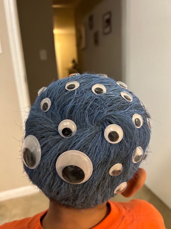 As melhores ideias de Cabelo Maluco Menina e Menino com o tema Halloween Penteado Cabelo Maluco Halloween (1)