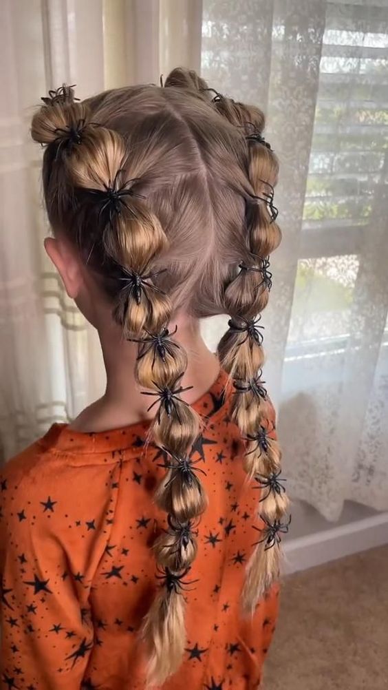 As melhores ideias de Cabelo Maluco Menina e Menino com o tema Halloween Penteado Cabelo Maluco Halloween (2)