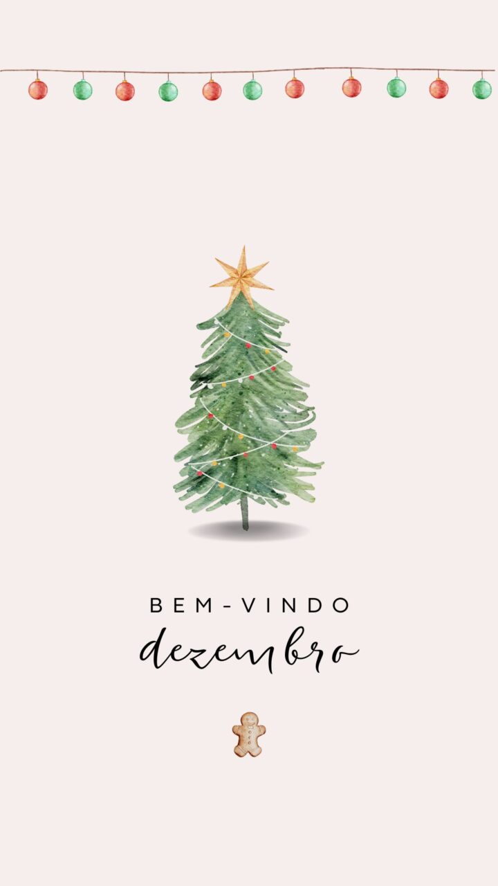 Story Bem-Vindo Dezembro