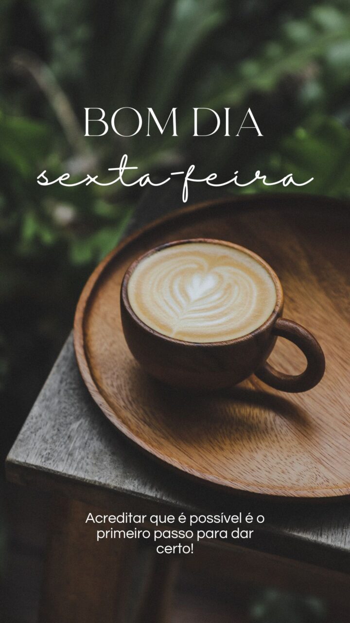 Story Bom Dia Sexta-Feira