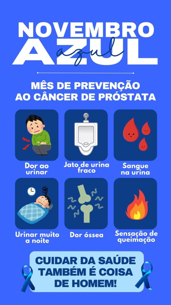 12 ideias de Story Novembro Azul - Mês de Conscientização sobre o Câncer de Próstata Story Novembro Azul