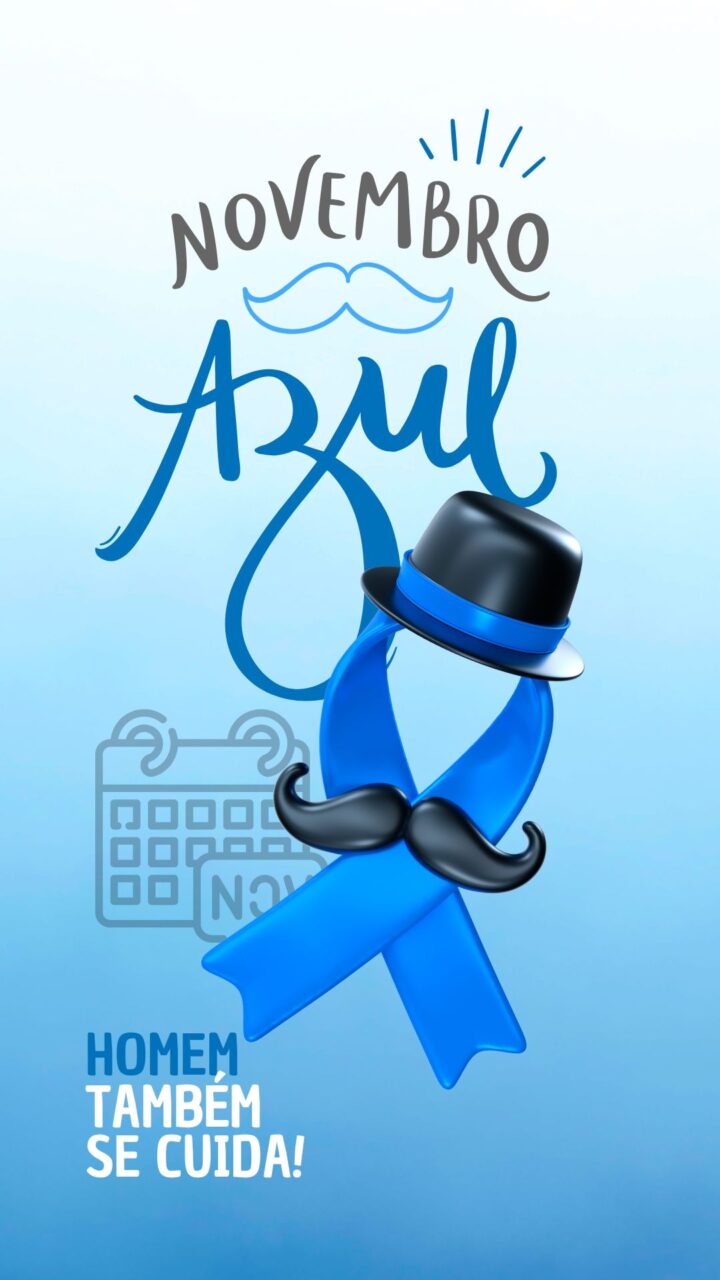 12 ideias de Story Novembro Azul - Mês de Conscientização sobre o Câncer de Próstata Story Novembro Azul