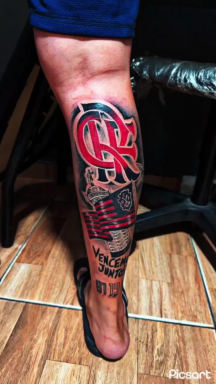 Tatuagem do Flamengo: 12 ideias para homenagear o Mengão Tatuagem do Flamengo IDEIAS