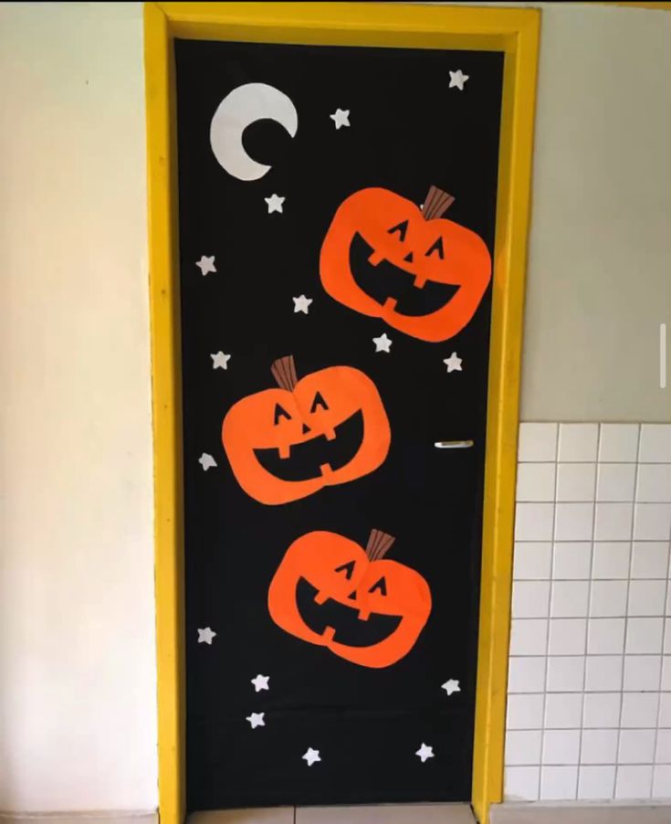 Decoração de Porta Halloween: 12 melhores ideias decoração de porta de Halloween