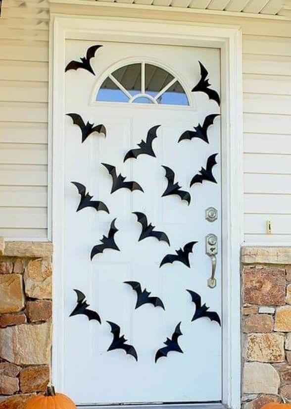 Decoração de Porta Halloween: 12 melhores ideias decoração de porta de Halloween