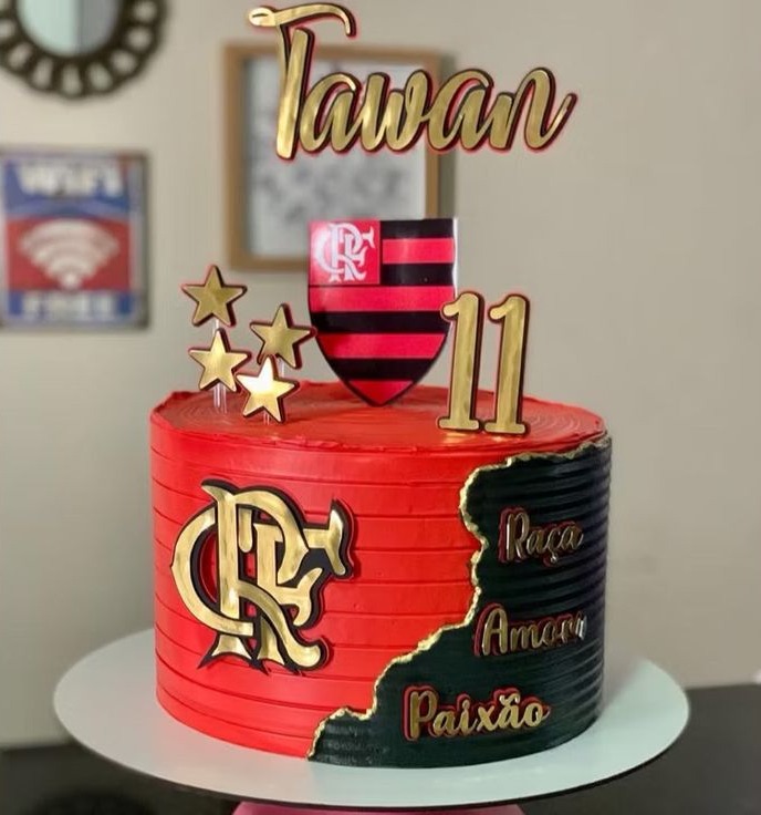 12 melhores ideias de bolo do Flamengo ideias de bolo do Flamengo