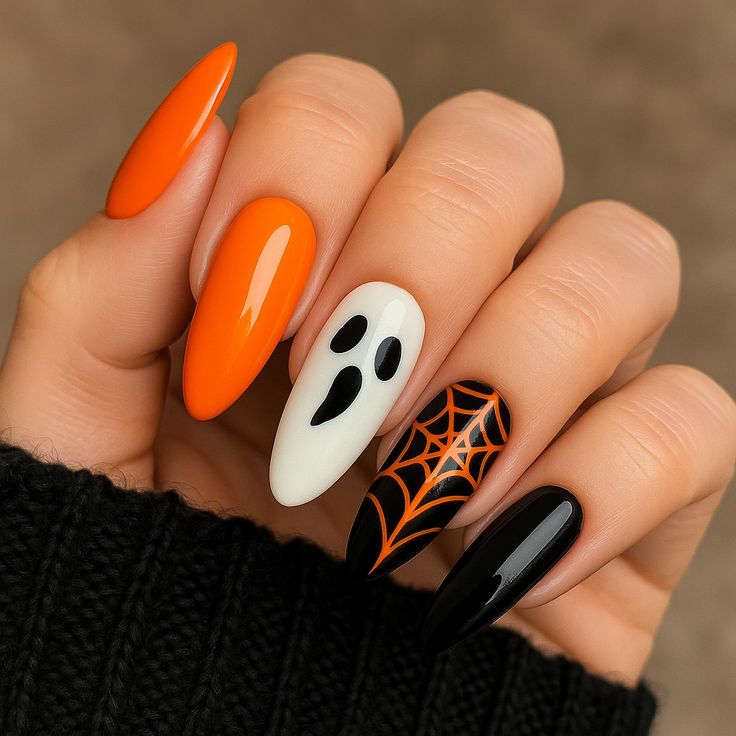 12 melhores ideias de unhas de Halloween ideias de unhas de Halloween
