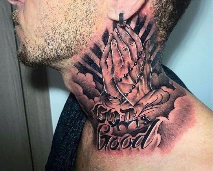 Tatuagem no Pescoço Masculina: 12 ideias para inspirar Tatuagem no Pescoço Masculina