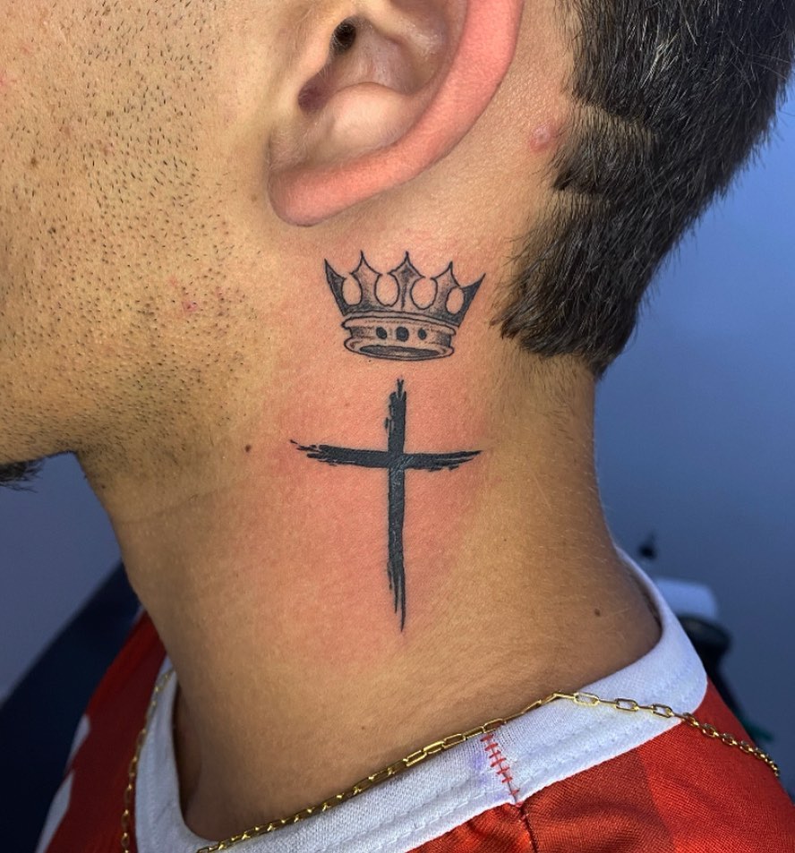 Tatuagem no Pescoço Masculina: 12 ideias para inspirar Tatuagem no Pescoço Masculina