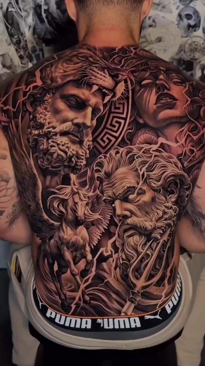 Tatuagem Costas Fechada: 12 ideias de tatuagens fechamento de costas Tatuagem Fechamento de costas