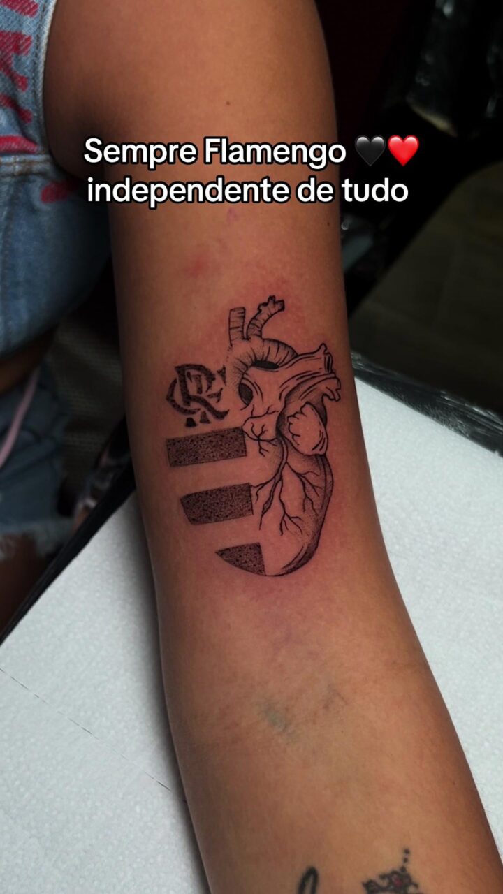 Tatuagem do Flamengo: 12 ideias de tatuagens Tatuagem do Flamengo 4