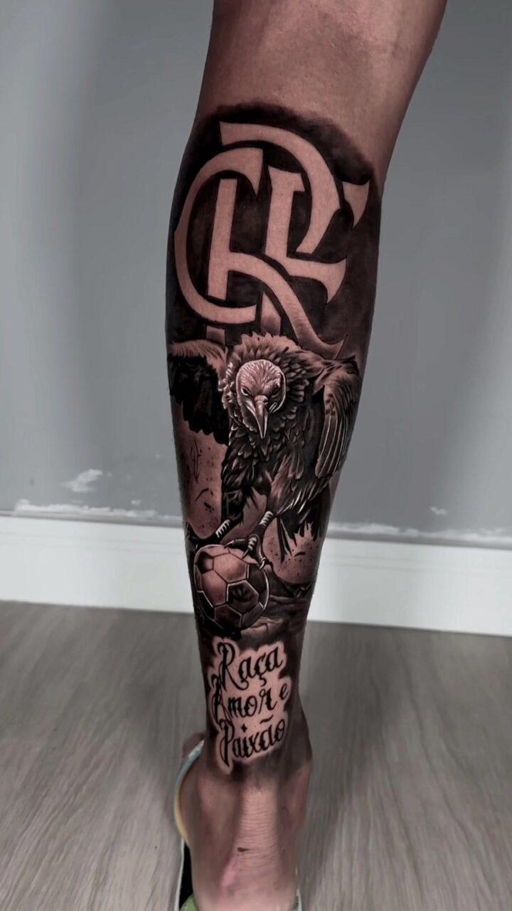 Tatuagem do Flamengo: 12 ideias de tatuagens Tatuagem do Flamengo 6