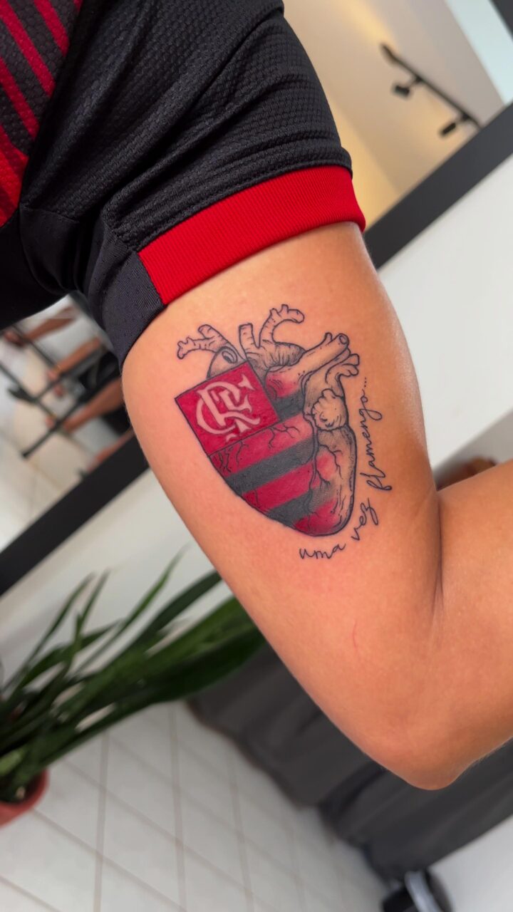 Tatuagem do Flamengo: 12 ideias de tatuagens Tatuagem do Flamengo