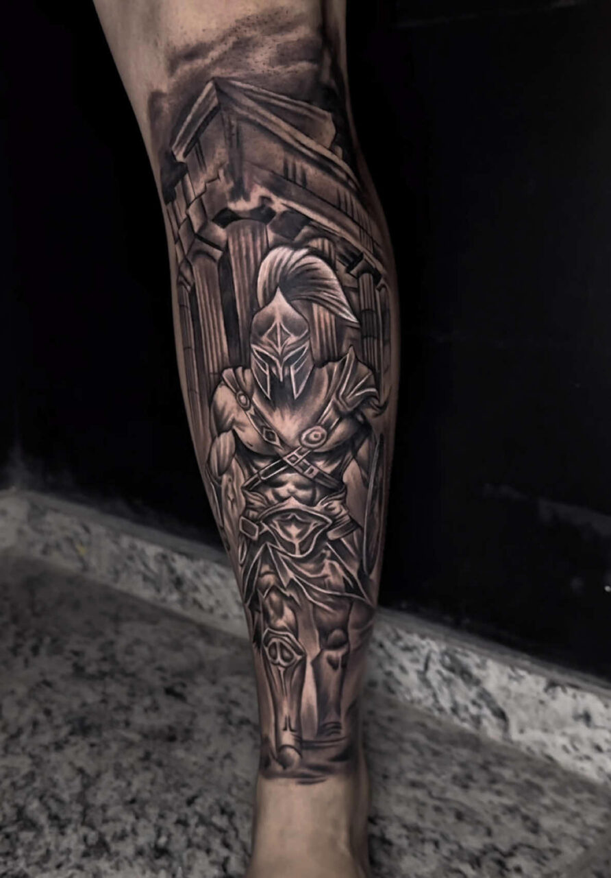 12 ideias de Tatuagem na Canela Tatuagem na Canela