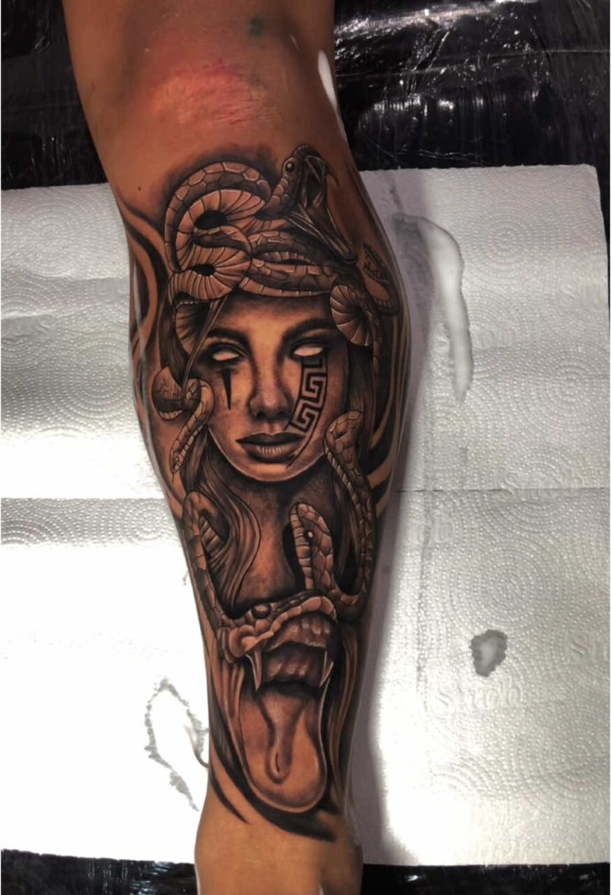 12 ideias de Tatuagem na Canela Tatuagem na Canela