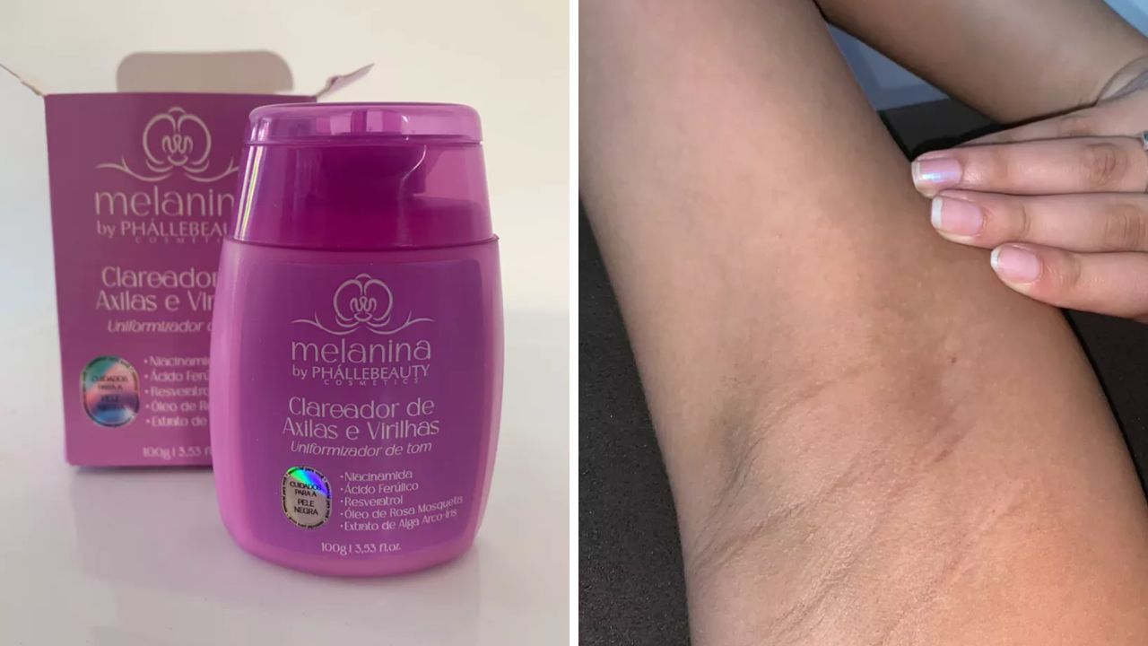 Como clarear as axilas e virilhas com Melanina PhálleBeauty