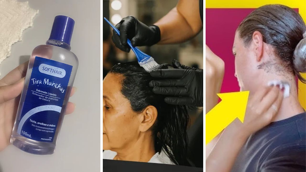 Como tirar manchas de tinta do cabelo com o Tira Manchas Soft Hair