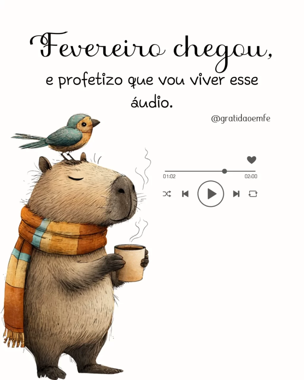 Bem-vindo Fevereiro: 12 frases para começar o mês com boas energias Foto Fevereiro Frase