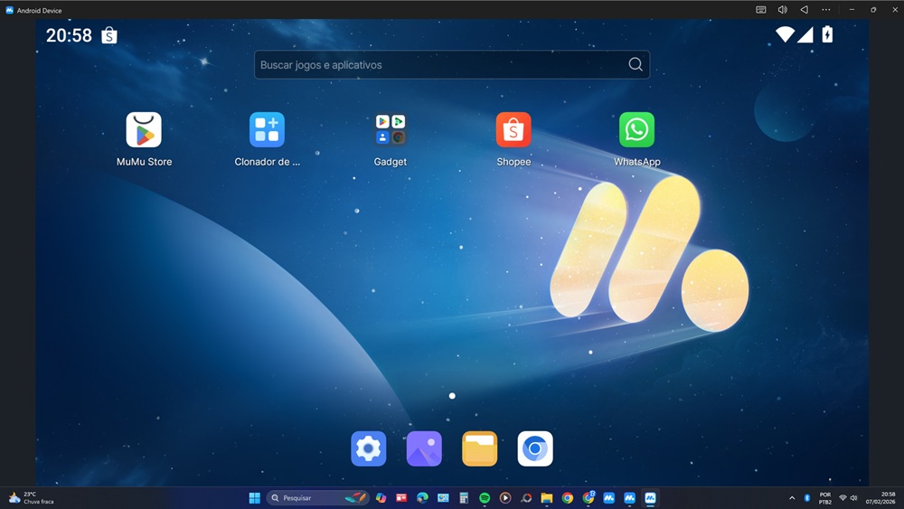MuMuPlayer: conheça o melhor emulador Android para PC Windows Interface do MuMuPlayer