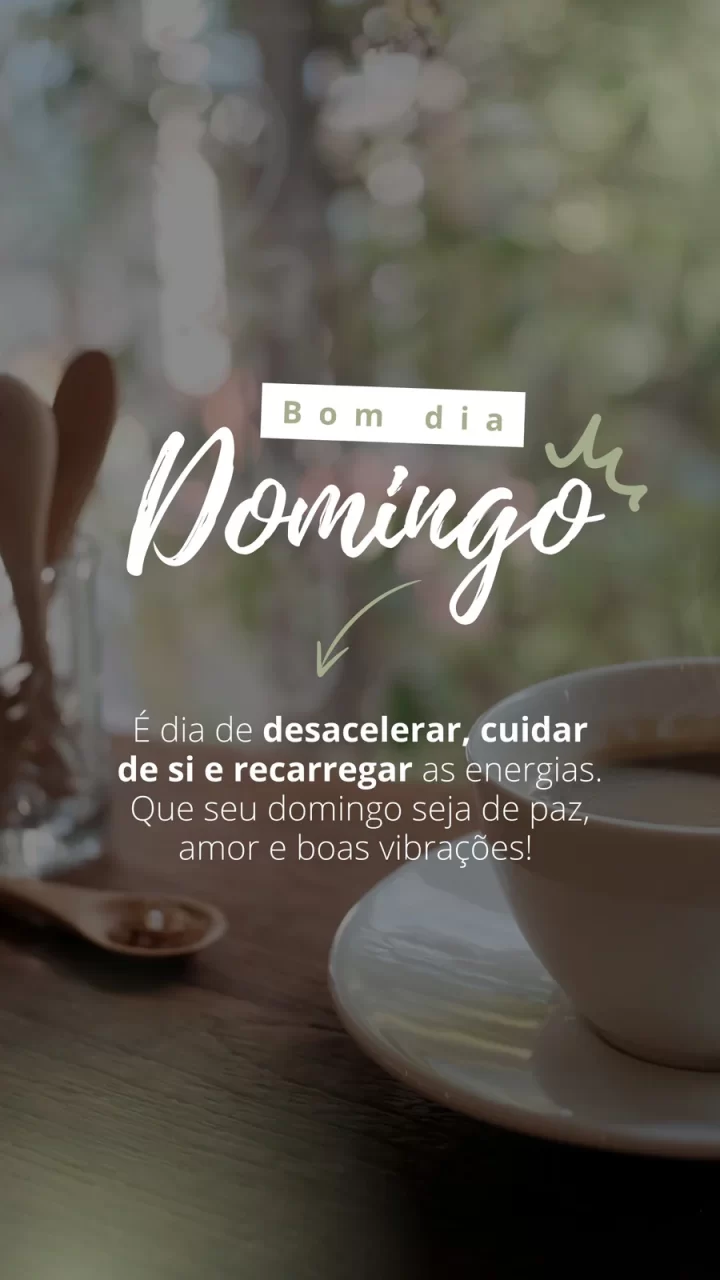 12 Story Bom Domingo Instagram para compartilhar boas energias Story Bom Domingo