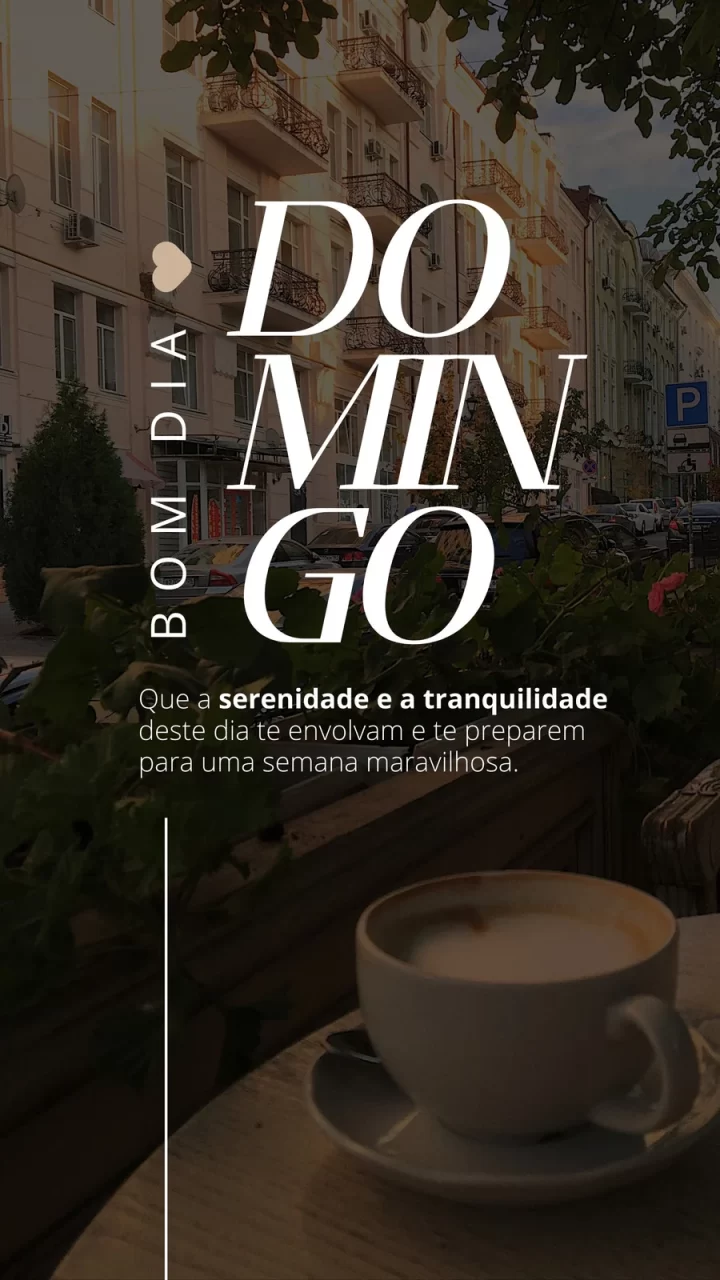 12 Story Bom Domingo Instagram para compartilhar boas energias Story Bom Domingo