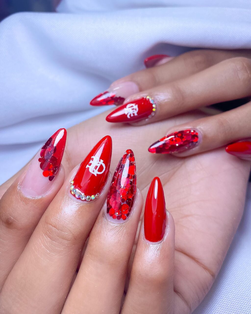 Unhas do Flamengo: 12 ideias para torcer com estilo rubro-negro Unhas Flamengo 5