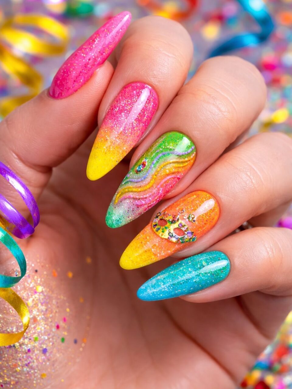 Unhas de Carnaval: 12 ideias para arrasar na folia Unhas de Carnaval