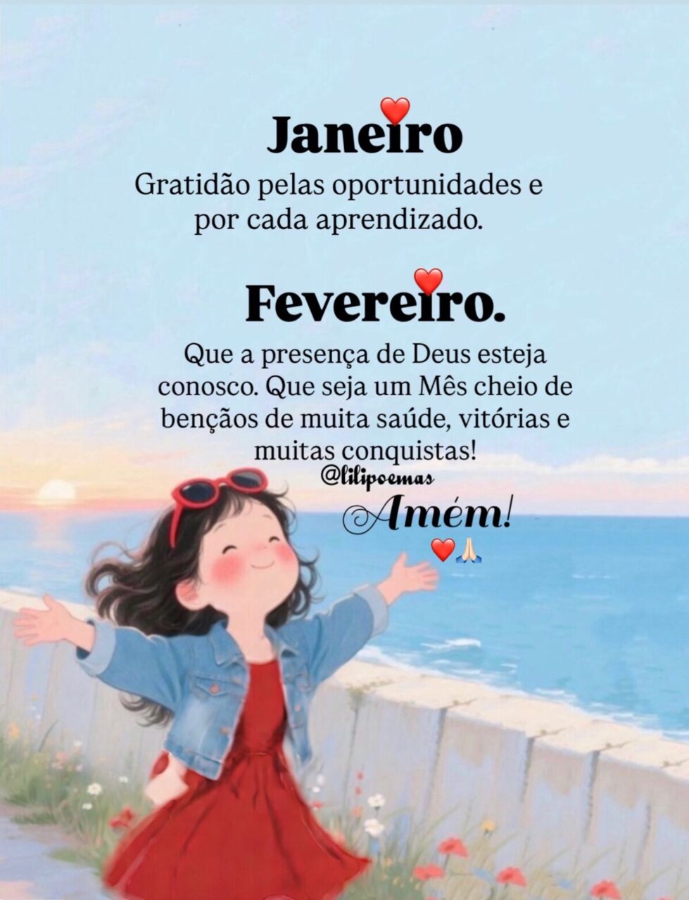 Fevereiro: 12 ideias de mensagens para Instagram e WhatsApp mensagem fevereiro frase 2